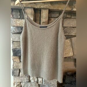 Banana Republic Lightweight 100% Cashmere’s Tank- Taupe
